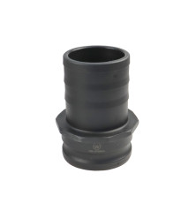 Szybkozłącze Camlock coupling wtyczka Typ E polipropylen PP 4" x 101mm PZL HYDRAL ZCPE101H