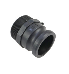 Szybkozłącze Camlock coupling wtyczka Typ F polipropylen PP 2 1/2" x63mm PZL HYDRAL ZCPF63H