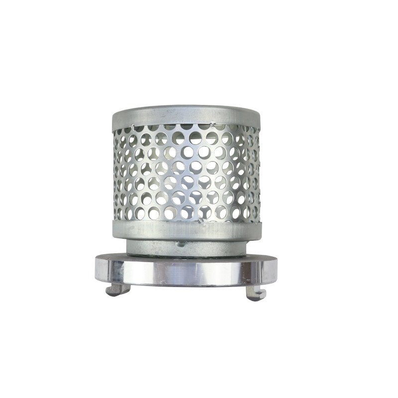 Smok kosz ssawny prosty z nasadą węża Fi-75mm stalowy PZL HYDRAL KSPS75H