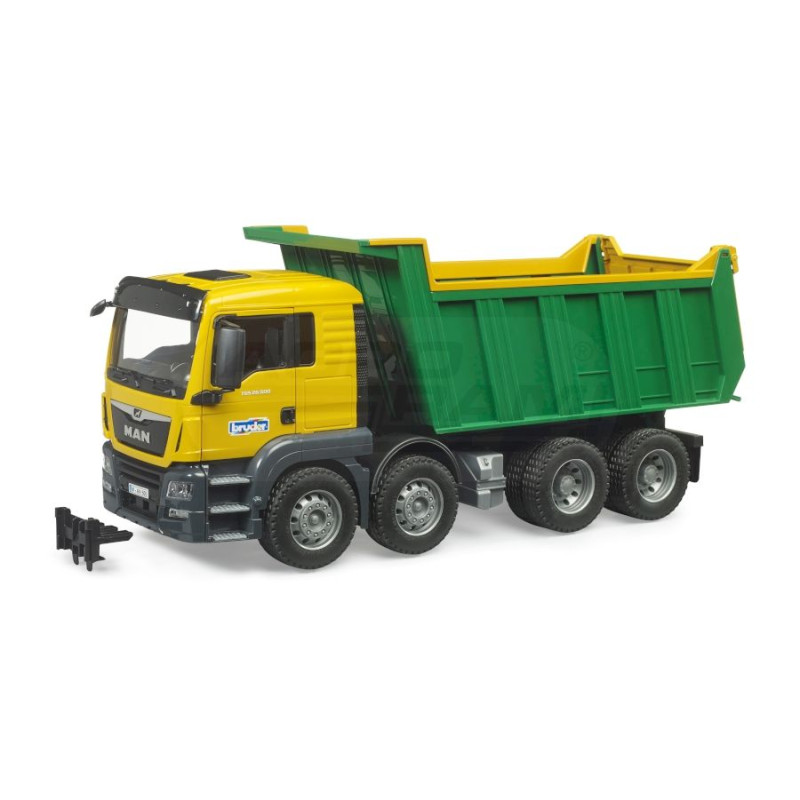 MAN TGS Wywrotka żółto-zielona BR-03766