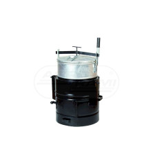Parnik węglowy ocynk 100L 8-1256