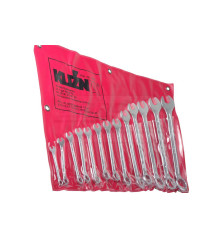 Kpl. kluczy płasko-oczkowych 13szt.8-32mm.RWPn