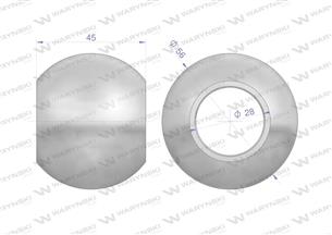 Kula hartowana kat. 2 56X28X45 Waryński