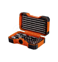 Zestaw bitów i nasadek 1/4" z adapterem 35 elementowy BAHCO 59/S35BC