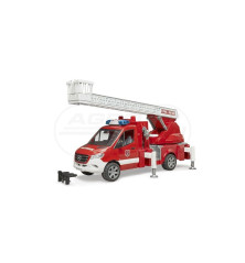 Mercedes Sprinter wóz strażacki z modułem świetlno-dźwiękowym Bruder 02673 BR-02673