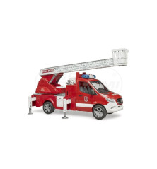 Mercedes Sprinter wóz strażacki z modułem świetlno-dźwiękowym Bruder 02673 BR-02673