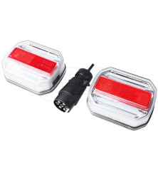 Lampa tylna LED bezprzewodowa 12-24V /PARA/ TT.12018B-PARA