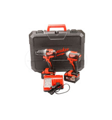 Zestaw bezszczotkowy M18 - Wiertarko-wkrętarka + zakrętarka Milwaukee MIL 4933464718 Claas