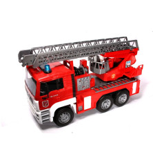 Wóz strażacki MAN TGA z obrotową drabiną Bruder 02771 BR02771