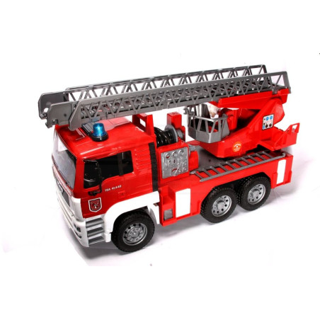 Wóz strażacki MAN TGA z obrotową drabiną Bruder 02771 BR02771