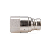 Szybkozłącze hydrauliczne suchoodcinające wtyczka G1"BSP gwint wewnętrzny ISO16028 WIFR1SW