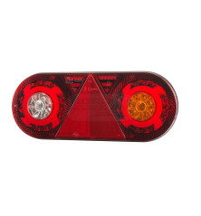 Lampa zespolona diodowa z trójkątem odblaskowym prawa 6-funkcyjna 12/24V LZD 2551