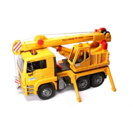 Samochód ciężarowy z dźwigiem MAN TGA Bruder 02754 BR02754