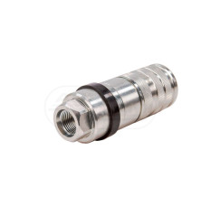 Szybkozłącze hydrauliczne zrywalne seria WIA3CV (3CFPV) gniazdo 3/4" UNF gwint wewnętrznyEURO PUSH-PULL (ISO 7241-A) WIA3CVU34W