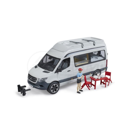 Mercedes Sprinter Camper z figurką i akcesoriami Bruder 02672 BR-02672