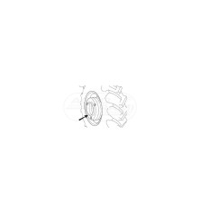 Pierścienie adaptacyjne 2x113 kg 710013014 New Holland Case Ih CNH
