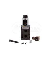 Dzielnik, zawór, elektrozawór kierunkowy elektromagnetyczny kontroli W-E12DVS6/2 (DVS6/50L) G1/2" 50L (24V DC) W-E12DVS6/2-24