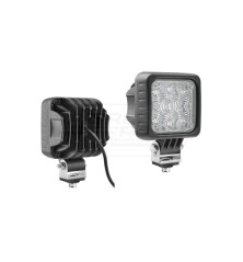 LED Lampa sygnalizacyjna niebieska 100x100 12/24V (Cz+)+przew.0.5m, CUK1.48800.50