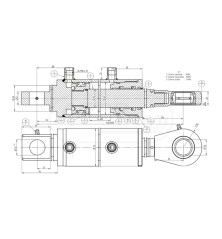Siłownik hydrauliczny SMT2MT.63.36.400-01