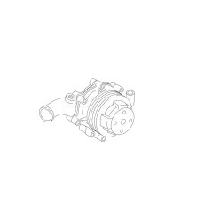 Pompa wody 87800118, E6NN8501GD, 82850759 New Holland Case Ih CNH