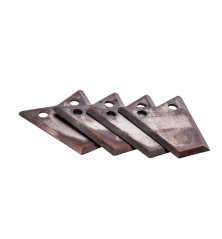 Zestaw 4 noży rozdrabniacza 91785655 CASE IH 51635252, 51635253
