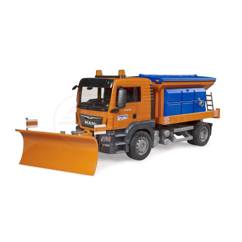MAN TGS Pługosolarka Bruder 03785 BR-03785