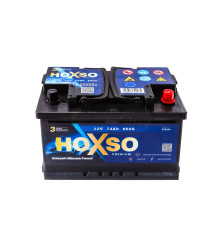 Akumulator 12V 74AH 650A 3 lata gwarancji 12V74AH650A