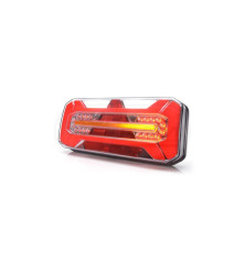Lampa zespolona tylna W184DD LED 12V/24V lewa bez oświetlenia tablicy i światła pozycyjnego bocznego 1278 DD L