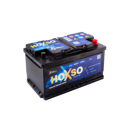 Akumulator 12V 80AH 730A 3 lata gwarancji 12V80AH730A
