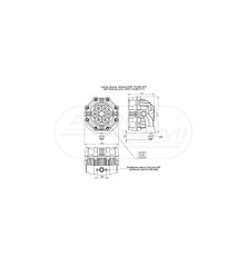 Lampa robocza LED LRD 977