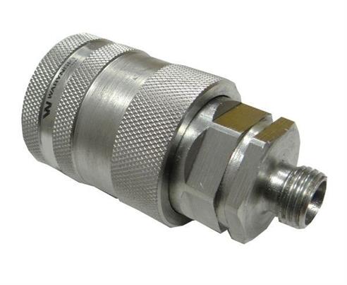 Szybkozłącze hydrauliczne gniazdo M14x1.5 gwint zewnętrzny EURO PUSH-PULL (9100814G) (ISO 7241-A) Waryński