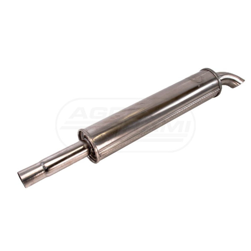 Tłumik okrągły gięty wylot INOX 42102070 INOX, 95362 Ursus