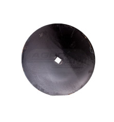 Talerz gładki fi 610 otwór 40x40 stal borowa 8mm Waryński W-5195610/42/8