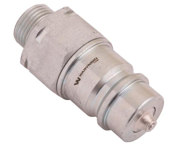 Szybkozłącze hydrauliczne wtyczka M18x1.5 gwint zewnętrzny EURO (9100818W) (ISO 7241-A) Waryński (opakowanie 100szt)-45019