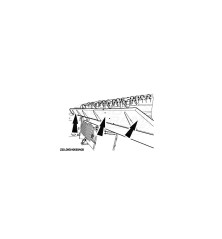 Zestaw przedluzenia tylnego Heder 30ft 47498457 New Holland Case Ih CNH