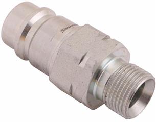 Szybkozłącze hydrauliczne wtyczka z eliminatorem ciśnienia M20x1.5 gwint zew. EURO (9100822W) (ISO 7241-A) Waryński-32223