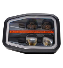 Lampa zespolona przednia W188DD Prawa 1336DDPB
