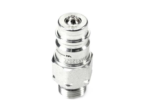 Szybkozłącze hydrauliczne wtyczka G1/2"BSP gwint zewnętrzny EURO ISO 7241-A z eliminatorem ciśnienia Waryński