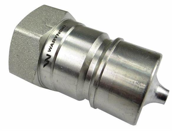 Szybkozłącze hydrauliczne wtyczka G3/4"BSP gwint wewnętrzny ISO 7241-A Waryński -24745