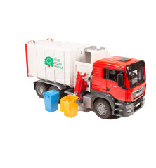 Śmieciarka MAN TGS z załadunkiem bocznym Bruder 03761 BR03761