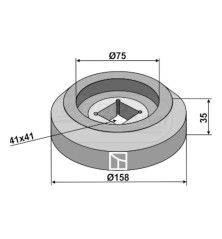 FLANSZA FI158 IND 31-0037A, 310037A