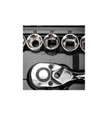 Komplet kluczy nasadowych 82 sztuk Schmith SQN-82