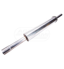 Tłumik wyd.prosty wylot. URSUS 3P INOX 4691402. INOX -STAL- NIERDZEWNA