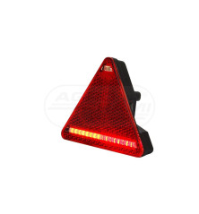 Lampa zespolona tylna lewa, 12V-24V + przewody 185cm YLY-S 5x0,75mm2, diody 319, W68L WAŚ