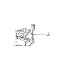 Zestaw DIA/Prawa kosa 47369022, 84167973 Case Ih CNH