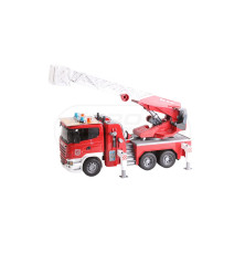 Scania R straż pożarna z pompą wodną i modułem światło-dźwięk BR03590