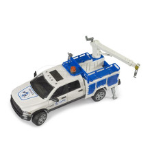 Auto Dodge RAM 2500 serwisowy z obrotowym świetlnym kogutem Bruder 02509 BR-02509
