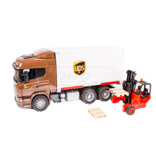 Scania R kurier UPS z podnośnikiem BR03581