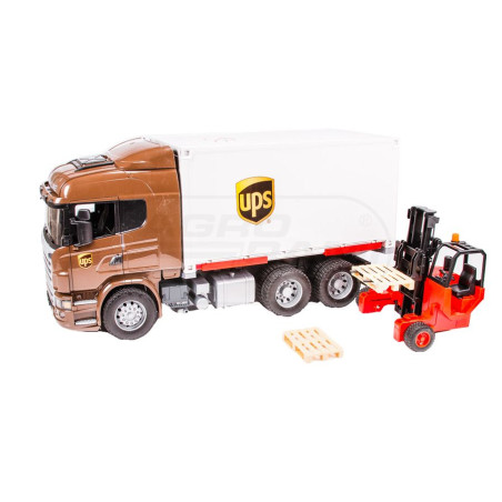 Scania R kurier UPS z podnośnikiem BR03581