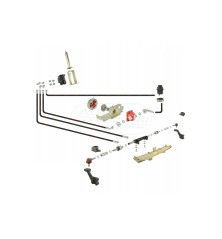 Wspomaganie kpl.C-360 oś okrągła siłownik poprzeczny 1.00.74.502 Ursus